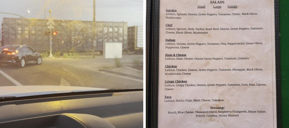 Deb's Spicy Pie Menu