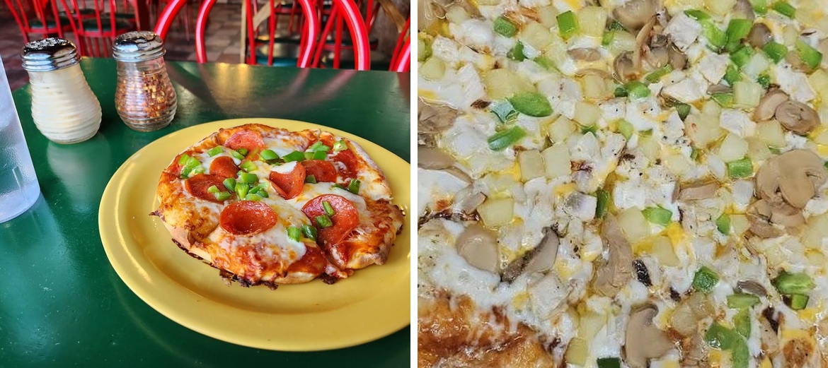 Deb's Spicy Pie Menu